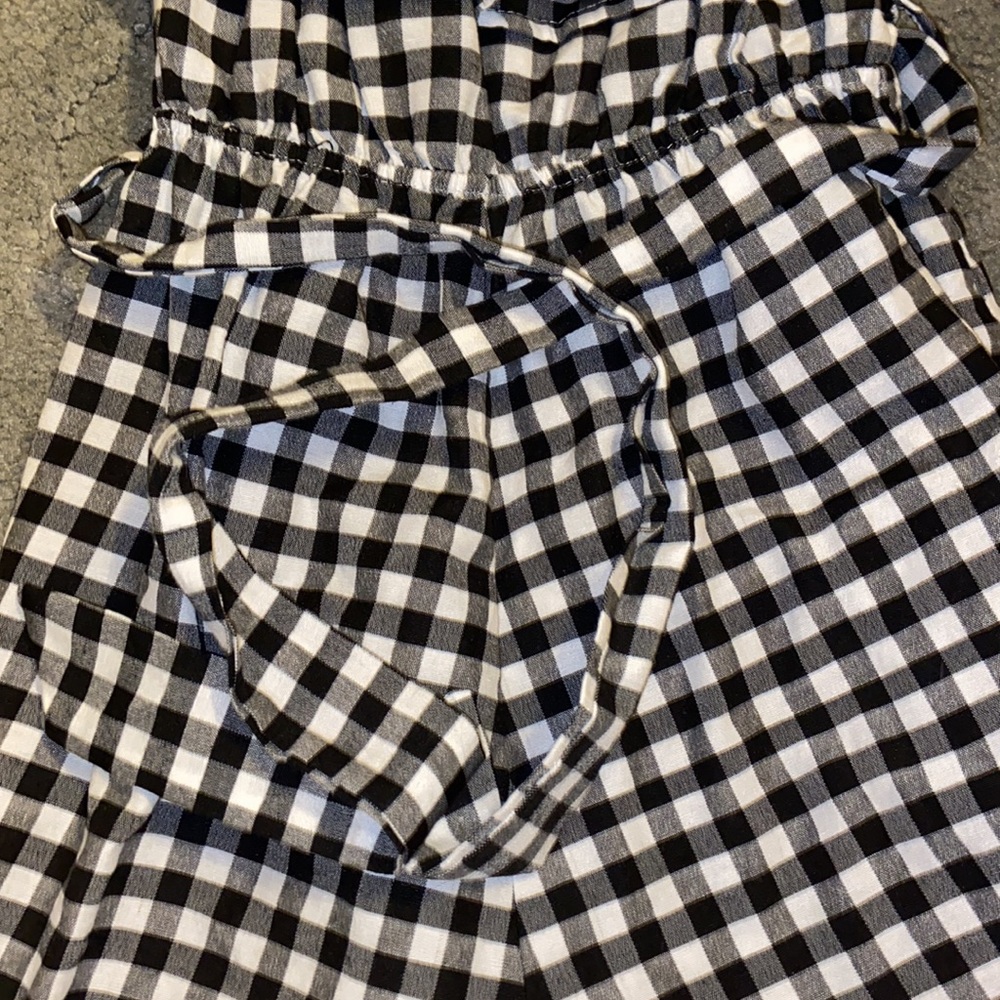 Checked Romper - Picture 2 of 3